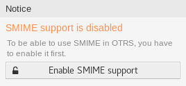 S/MIME támogatás engedélyezése
